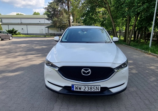 Mazda CX-5 cena 129500 przebieg: 49800, rok produkcji 2020 z Warszawa małe 172